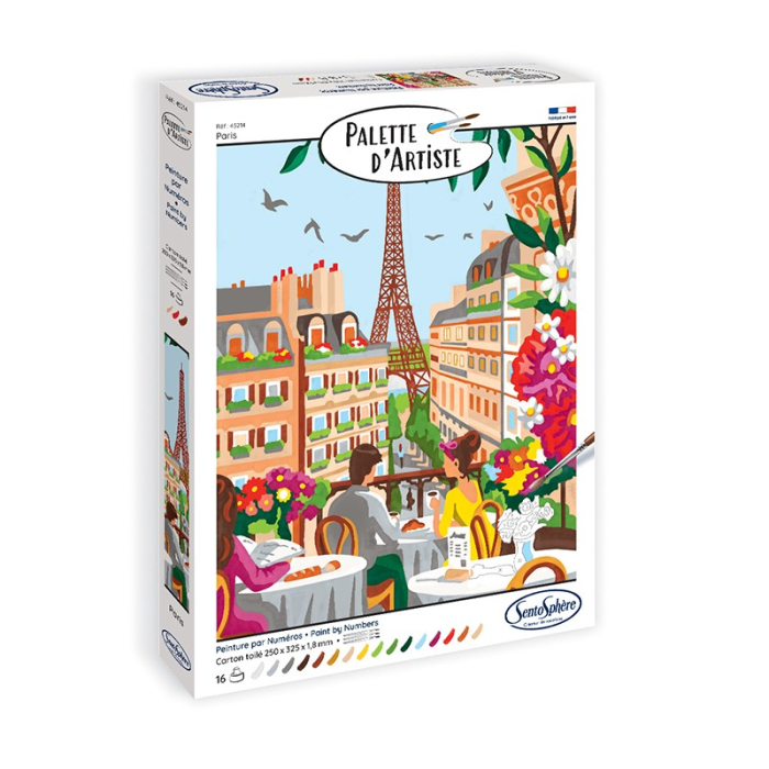 Pictura pe numere - Paris - Sentosphere [1]