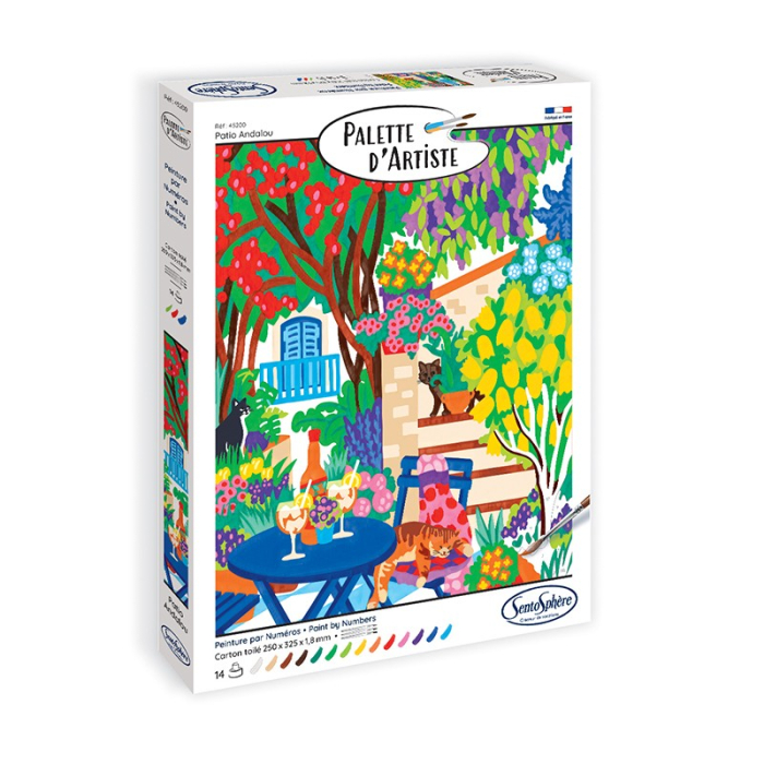 Pictura pe numere - Patio Andalou - Sentosphere [1]