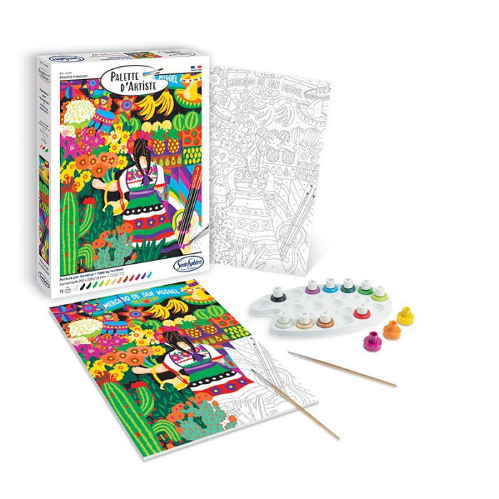 Pictura pe numere - Piata Mexicana - Sentosphere [2]