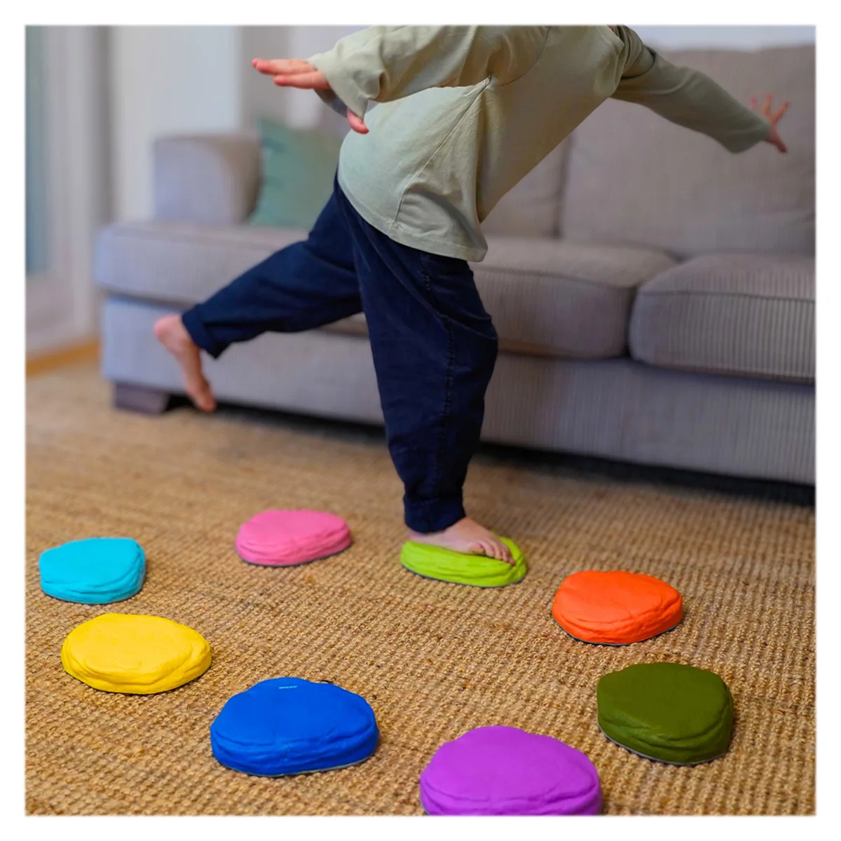 Pietre de echilibru moi, set 8 buc., Alldoro [3]