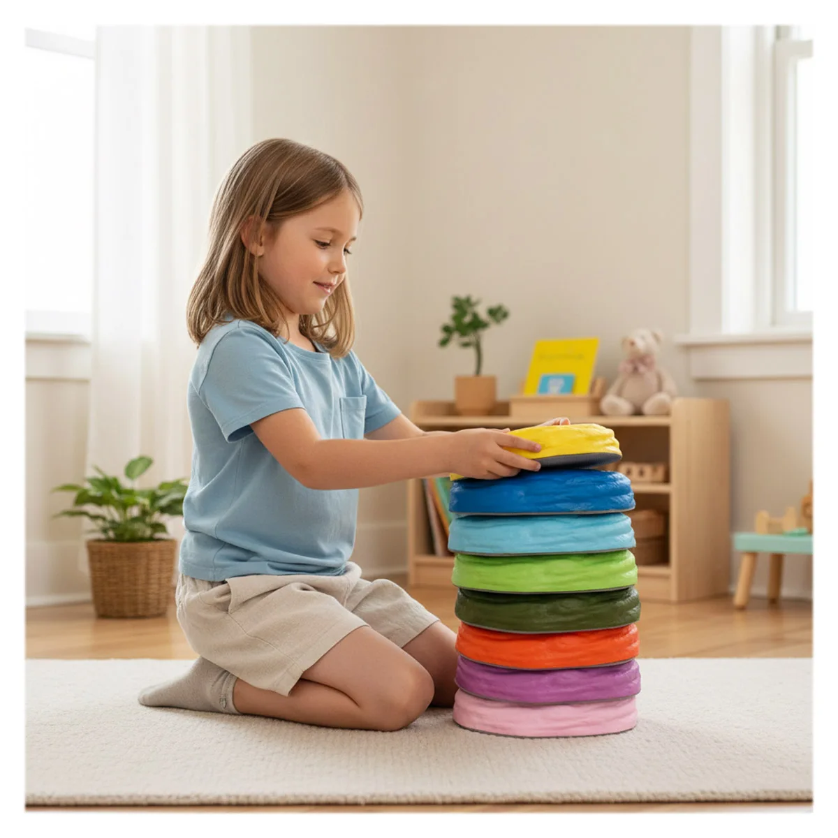 Pietre de echilibru moi, set 8 buc., Alldoro [4]