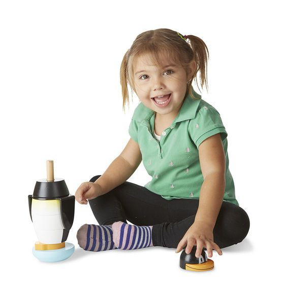 Piramida pentru motricitate Pinguin - Melissa and Doug [2]
