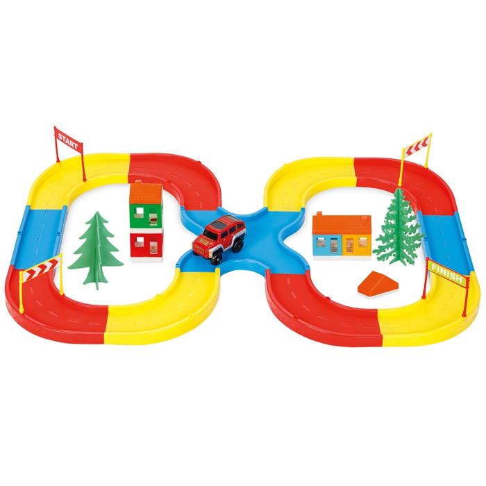 Pista de masini Pilsan Crossroads cu masinuta [1]