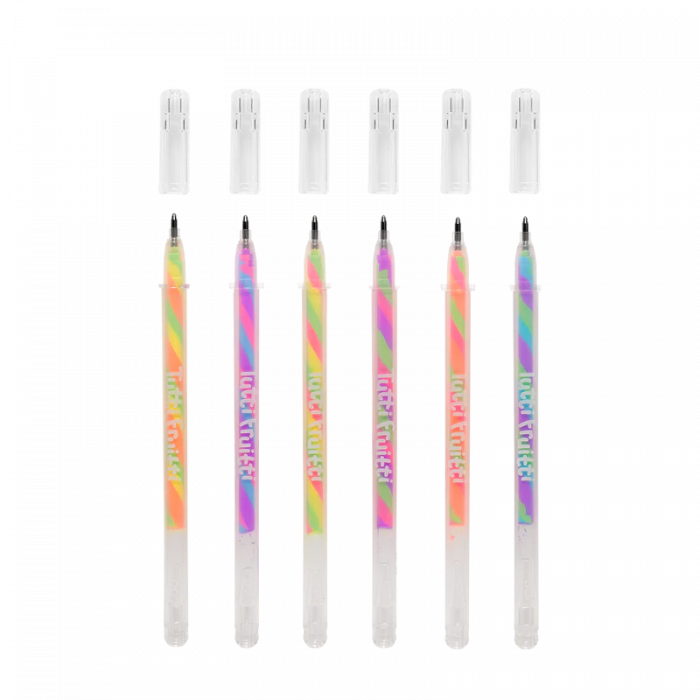 Pixuri cu gel colorate parfumate Tutti Fruitti - Set de 6 [4]