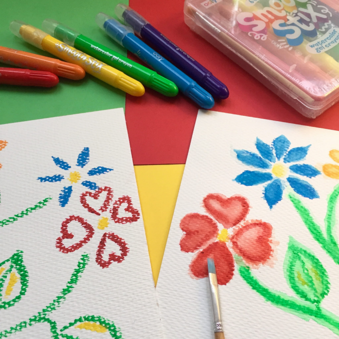 Creioane acuarela cu gel, Smooth Stix, set 6 culori [3]