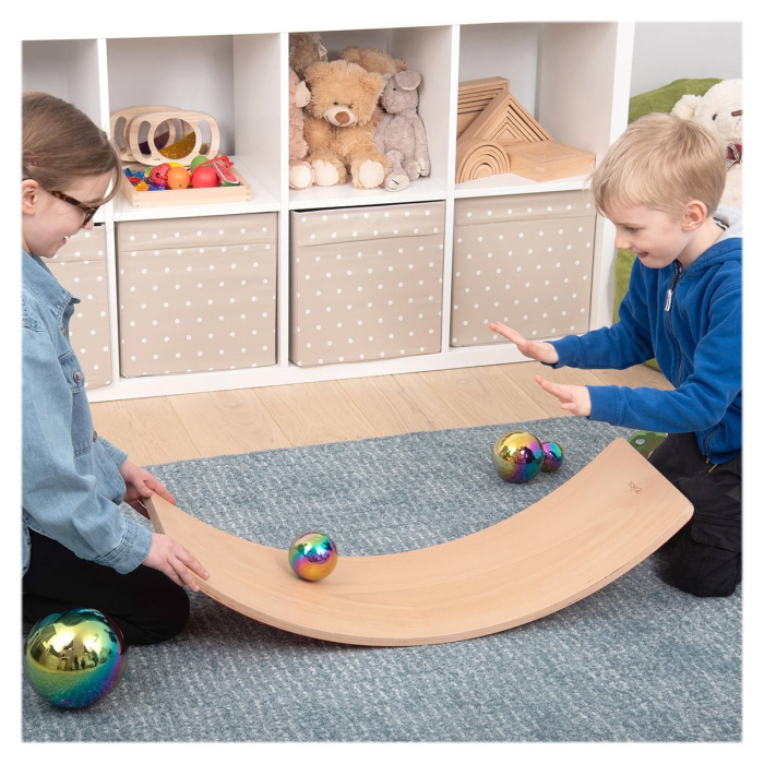 Placa de echilibru din lemn, TickiT [4]