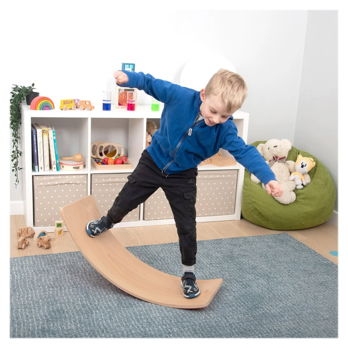 Placa de echilibru din lemn, TickiT [2]