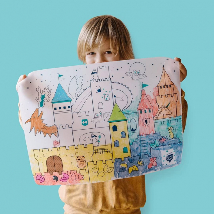 Plansa de colorat din silicon - CASTEL [3]