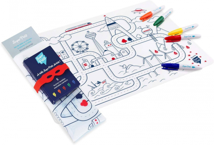 Plansa de colorat din silicon - CIRCUIT [1]