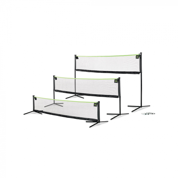 Plasă sport reglabilă 155x300cm - negru, Exit Toys [1]