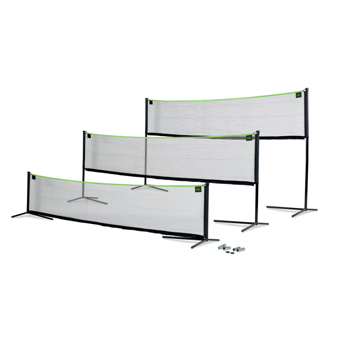 Plasă sport reglabilă 243x500cm - negru, Exit Toys [1]