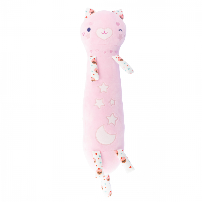 Pluș Momomi Cisai – 60 cm, Pisicuță stil kawaii [3]