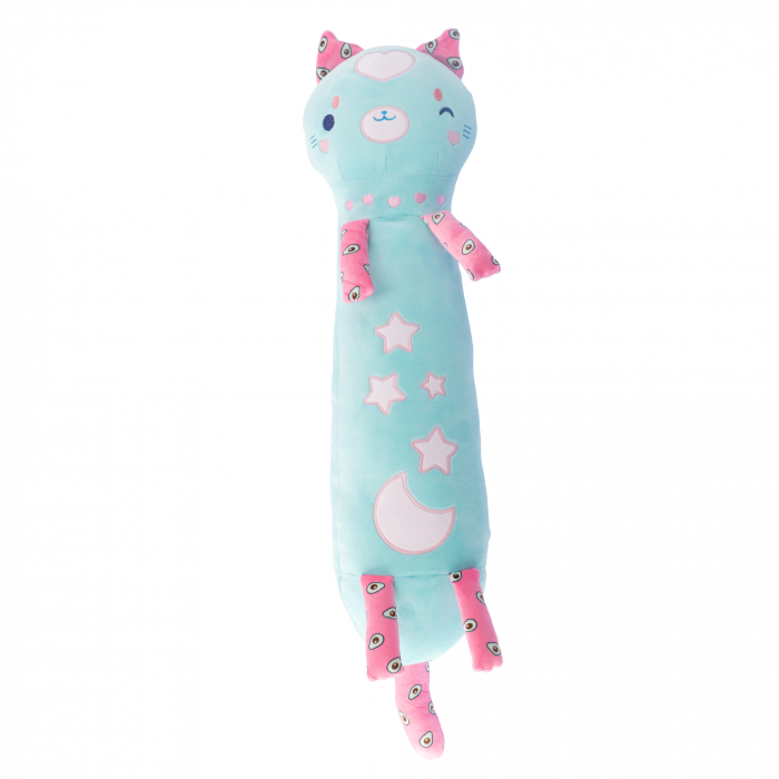 Pluș Momomi Cisai – 60 cm, Pisicuță stil kawaii [1]
