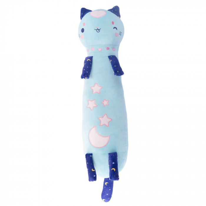 Pluș Momomi Cisai – 60 cm, Pisicuță stil kawaii [1]