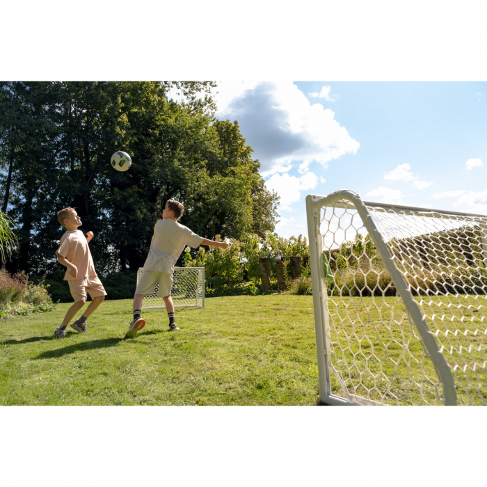 Poartă de fotbal din aluminiu, Scala, 120x80cm - alb, Exit Toys [3]