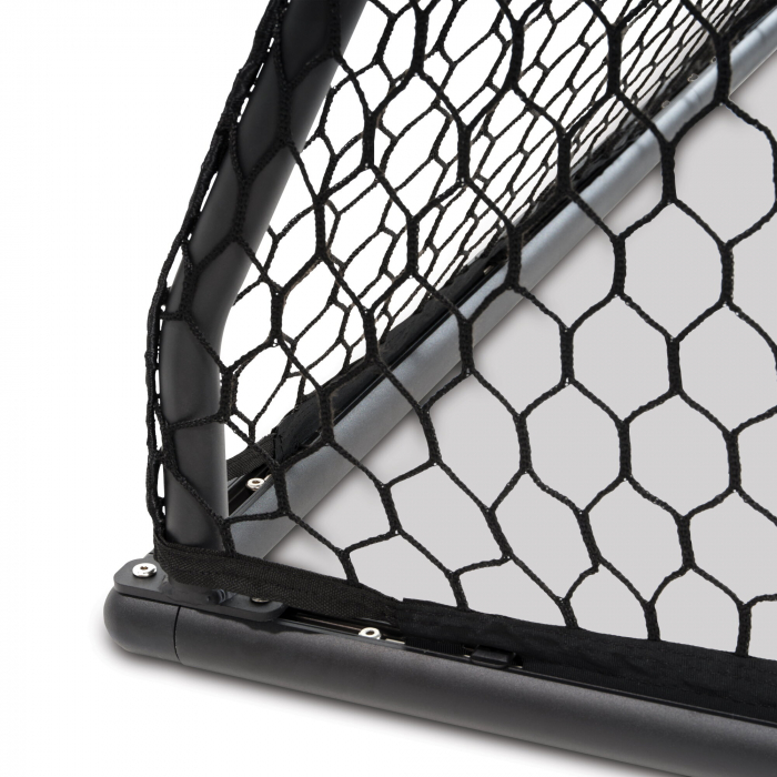 Poartă de fotbal din aluminiu, Scala, 120x80cm - negru, Exit Toys [7]