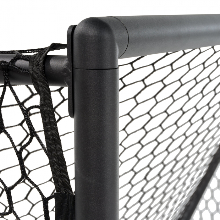 Poartă de fotbal din aluminiu, Scala, 120x80cm - negru, Exit Toys [6]