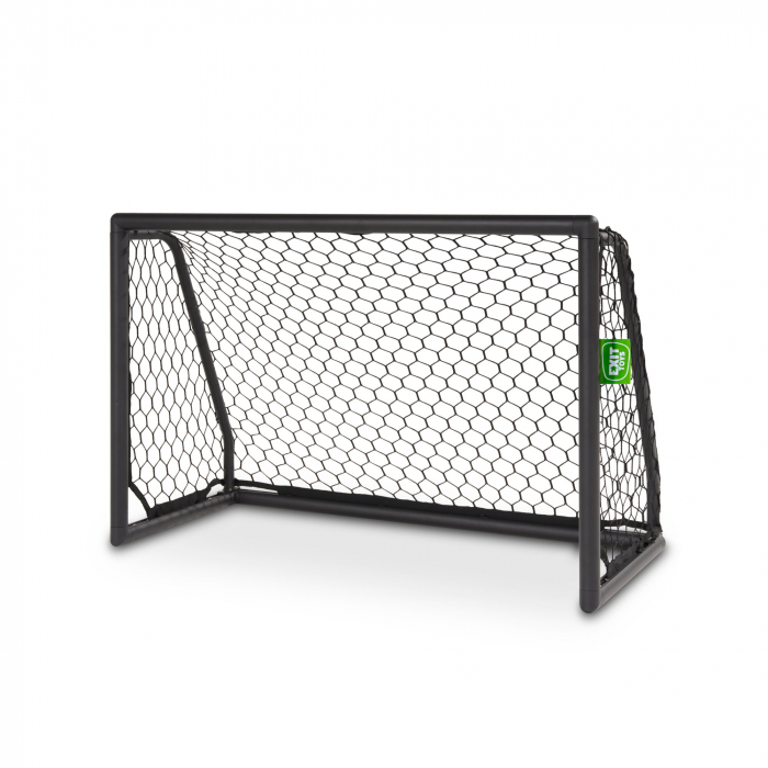 Poartă de fotbal din aluminiu, Scala, 120x80cm - negru, Exit Toys [1]