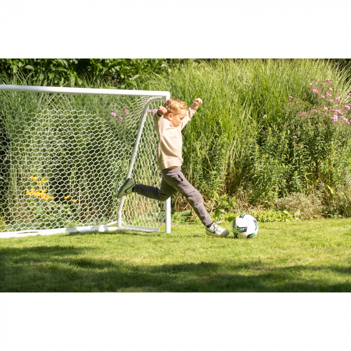Poartă de fotbal din aluminiu, Scala, 180x120cm - alb, Exit Toys [3]