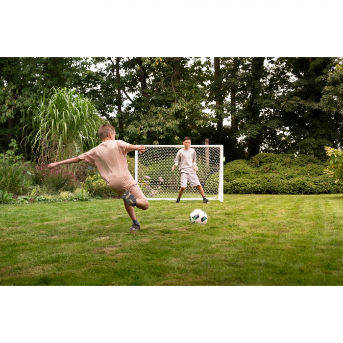 Poartă de fotbal din aluminiu, Scala, 180x120cm - alb, Exit Toys [2]