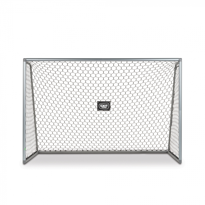 Poartă de fotbal din aluminiu, Scala, 300x200cm - argintiu mat, Exit Toys [3]