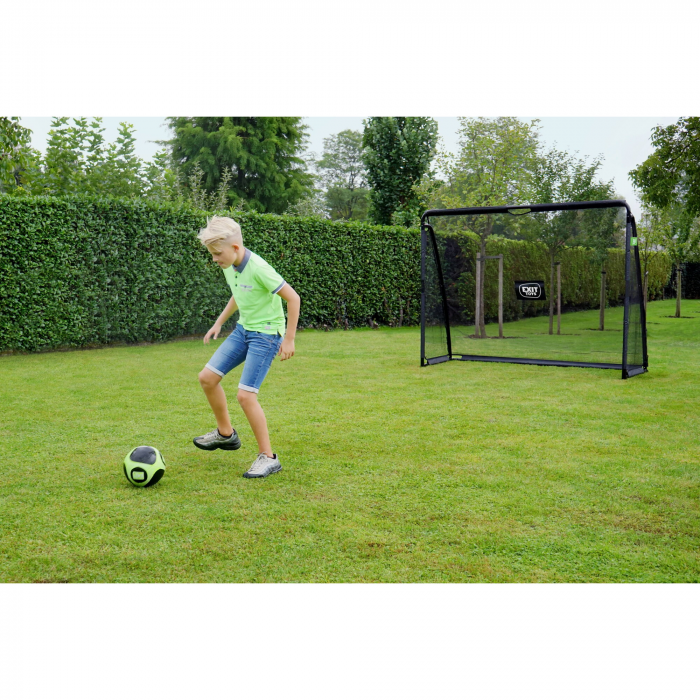 Poartă de fotbal din oțel, Coppa, 220x170cm - negru, Exit Toys [12]