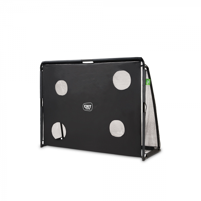 Poartă de fotbal din oțel, Coppa, 220x170cm - negru, Exit Toys [9]