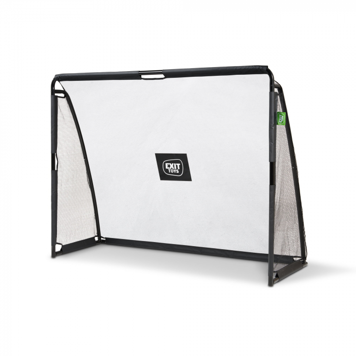 Poartă de fotbal din oțel, Coppa, 220x170cm - negru, Exit Toys [1]