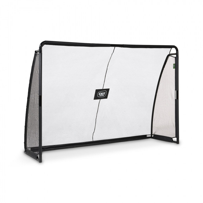 Poartă de fotbal din oțel, Finta, 300x200cm - negru, Exit Toys [3]