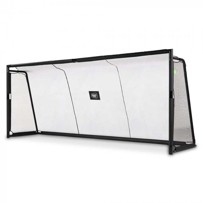 Poartă de fotbal din oțel, Forza, 500x200cm - negru, Exit Toys [1]