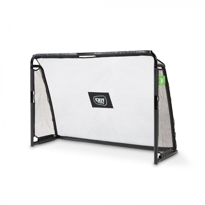 Poartă de fotbal din oțel, Maestro 180x120cm - negru, Exit Toys [1]