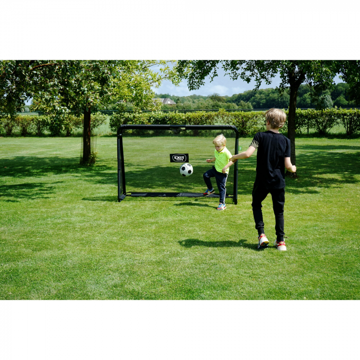 Poartă de fotbal din oțel, Maestro 180x120cm - negru, Exit Toys [12]