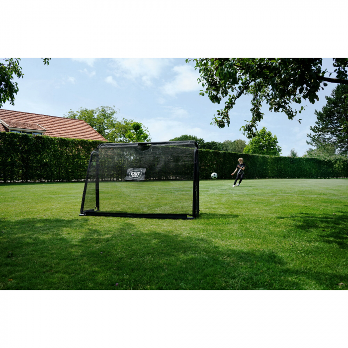 Poartă de fotbal din oțel, Maestro 180x120cm - negru, Exit Toys [11]