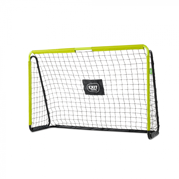 Poartă de fotbal din oțel, Tempo, 180x120cm - verde/negru, Exit Toys [1]