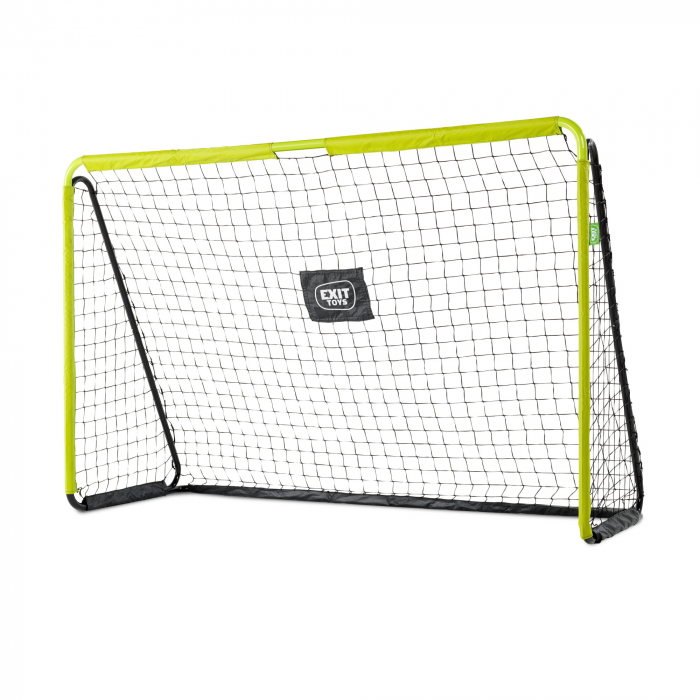 Poartă de fotbal din oțel, Tempo, 240x160cm - verde/negru, Exit Toys [1]