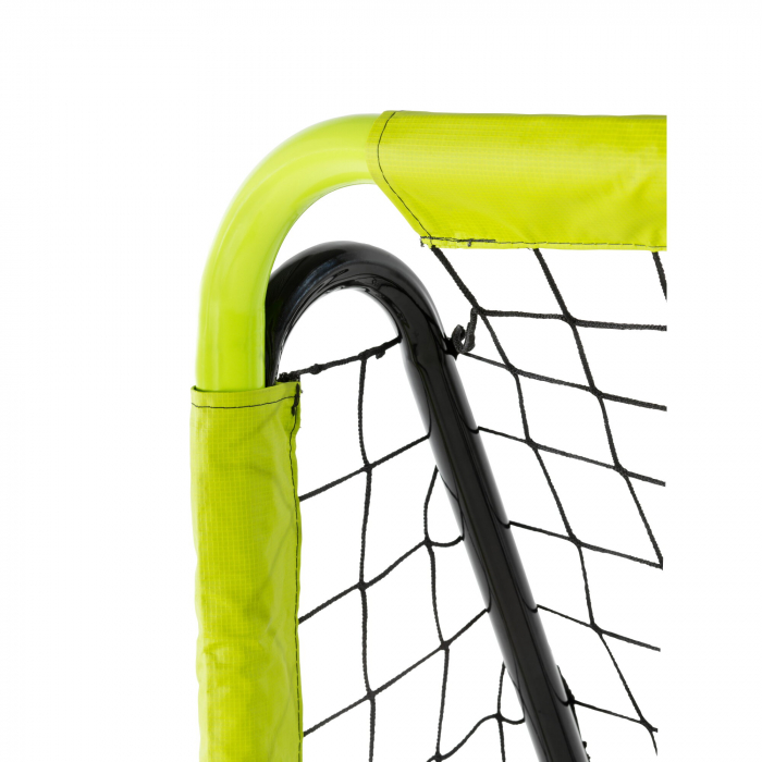 Poartă de fotbal din oțel, Tempo, 240x160cm - verde/negru, Exit Toys [4]
