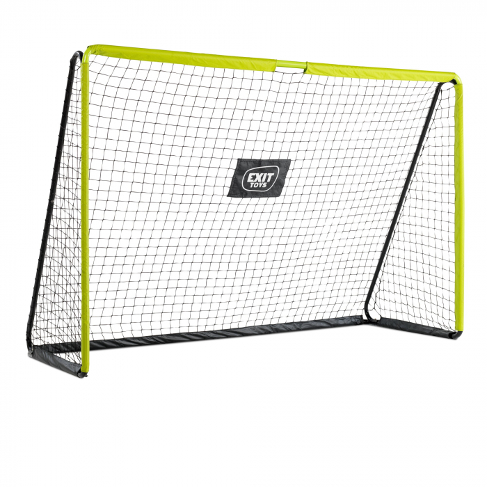 Poartă de fotbal din oțel, Tempo, 300x200cm - verde/negru, Exit Toys [2]