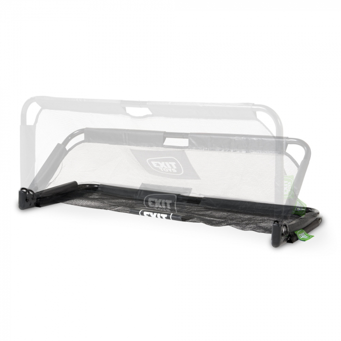 Poartă de fotbal pliabilă din oțel, Panna 150x60cm (set de 2 bucăți) - negru, Exit Toys [3]