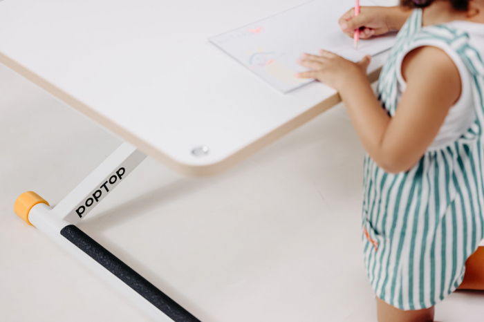 PopTop – Biroul Reglabil pe Inaltime pentru Copii Activi, verde [14]