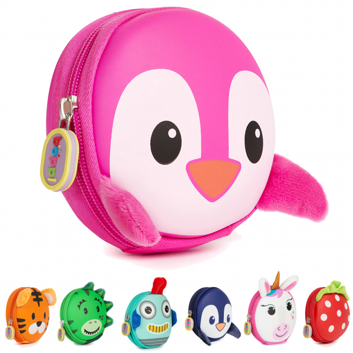 Portofel Boppi, Pinguin roz [4]