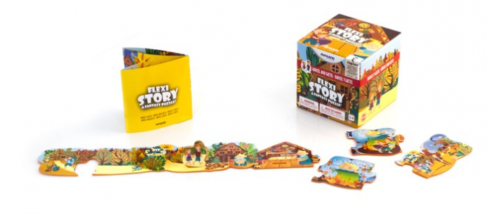 Poveste puzzle Hansel si Gretel - Miniland [3]