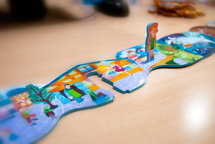 Poveste puzzle Pinocchio - Miniland [4]