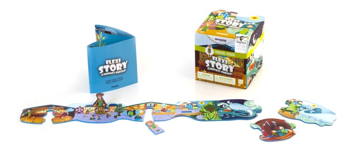 Poveste puzzle Pinocchio - Miniland [3]