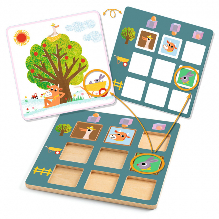 Primotopo, joc de orientare spatiala, Djeco [3]