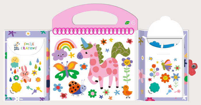 Primul meu kit de desenat - Prietenii Unicorni, Haku Yoka, portabil [2]