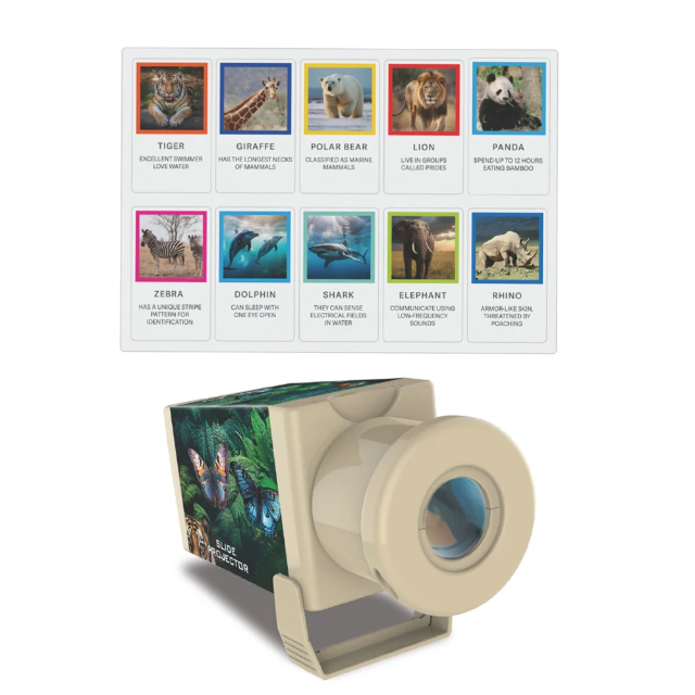 Proiector de diapozitive KidzLabs - Animale salbatice [3]