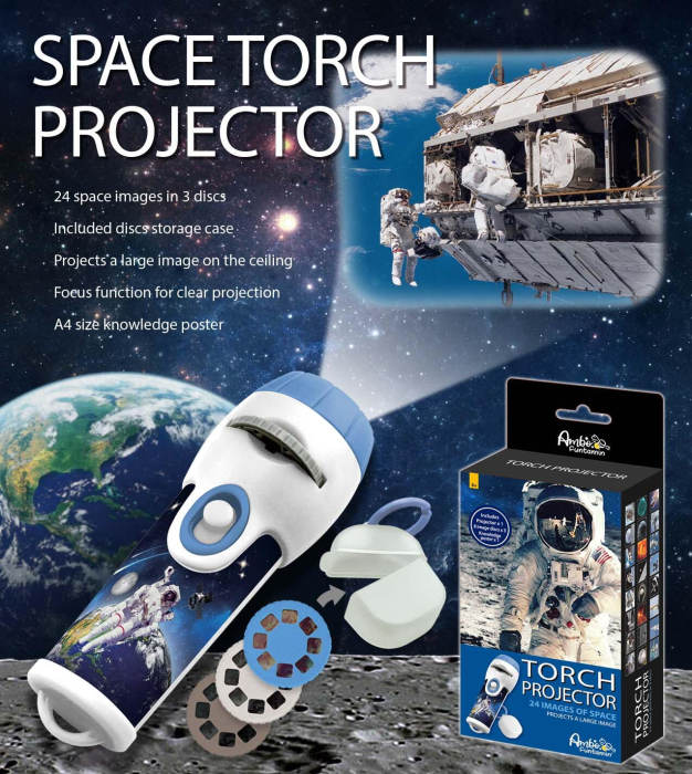 Proiector tip lanterna - Calatorie prin spatiul cosmic [2]