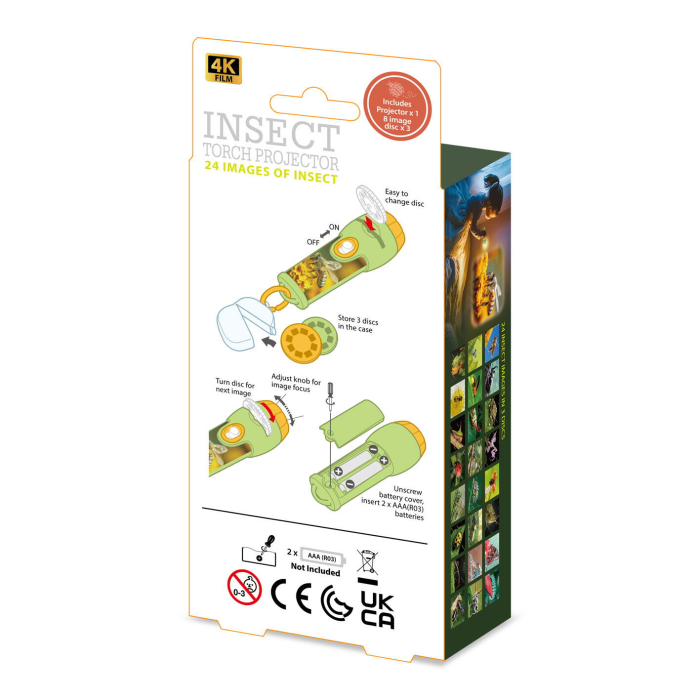 Proiector tip lanterna - Descopera insecte [3]