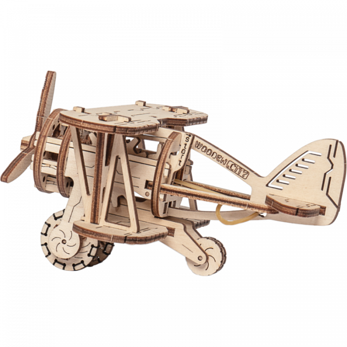 Puzzle 3D Avion - Kit model mecanic [3]