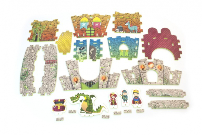 Puzzle 3D Castelul - Miniland [4]